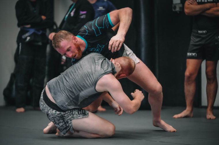 No-gi submission wrestling at Flux